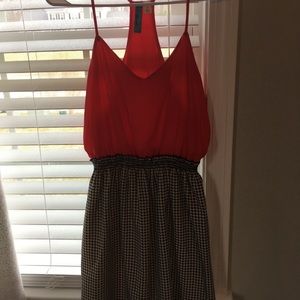 Francesca’s razor back dress